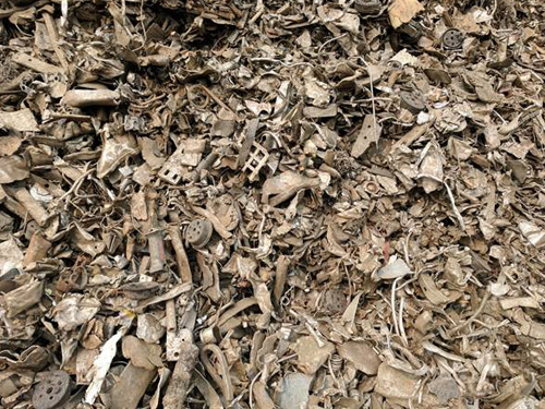 Zinc scrap for galvanising and alloy manufacturing